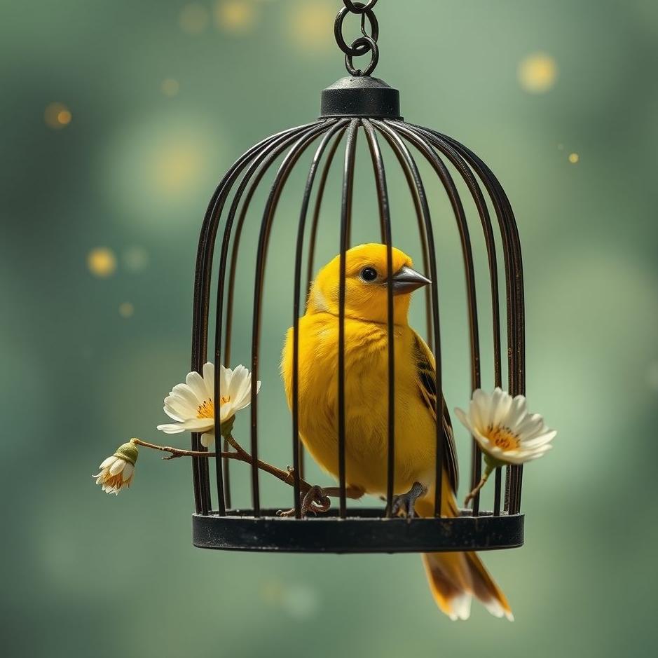 Dream : Putting a canary in a cage in a dream
