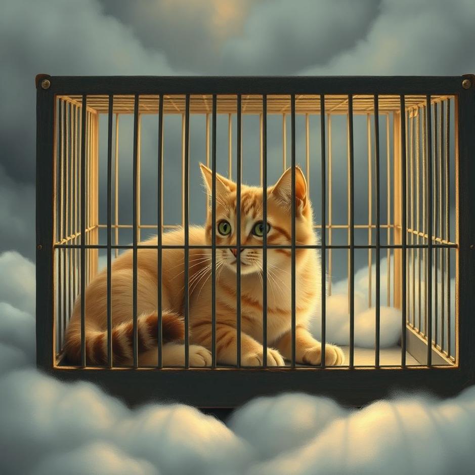 Dream : Putting a cat in a cage in a dream