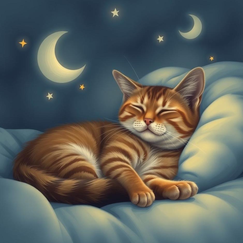 Dream : Putting a cat to sleep in a dream