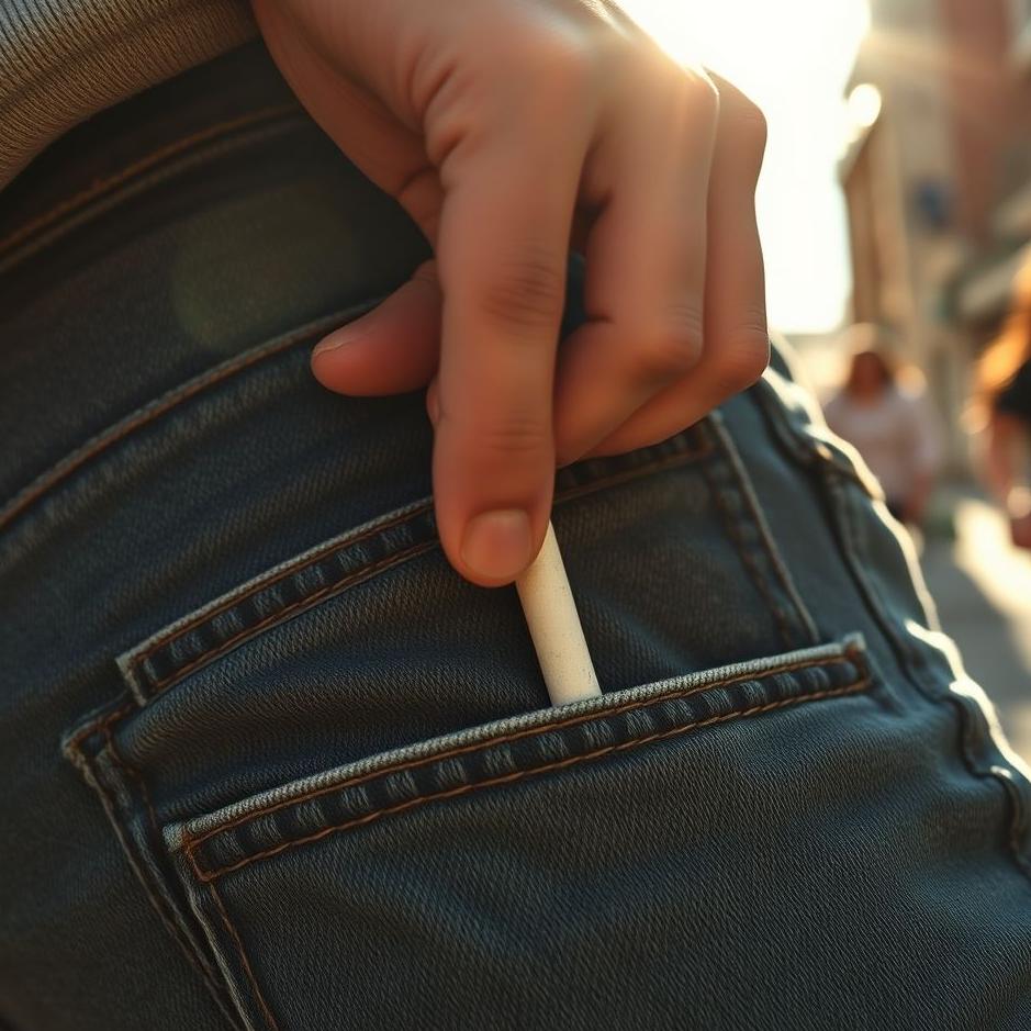 Dream Dictionary : Putting a cigarette in your pocket 