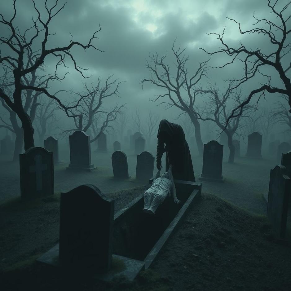 Dream : Putting a corpse in a grave in a dream
