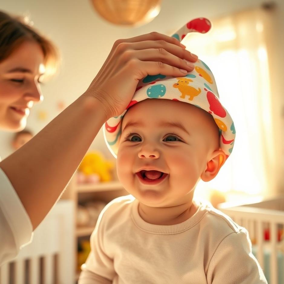 Dream : Putting a Hat on a Baby