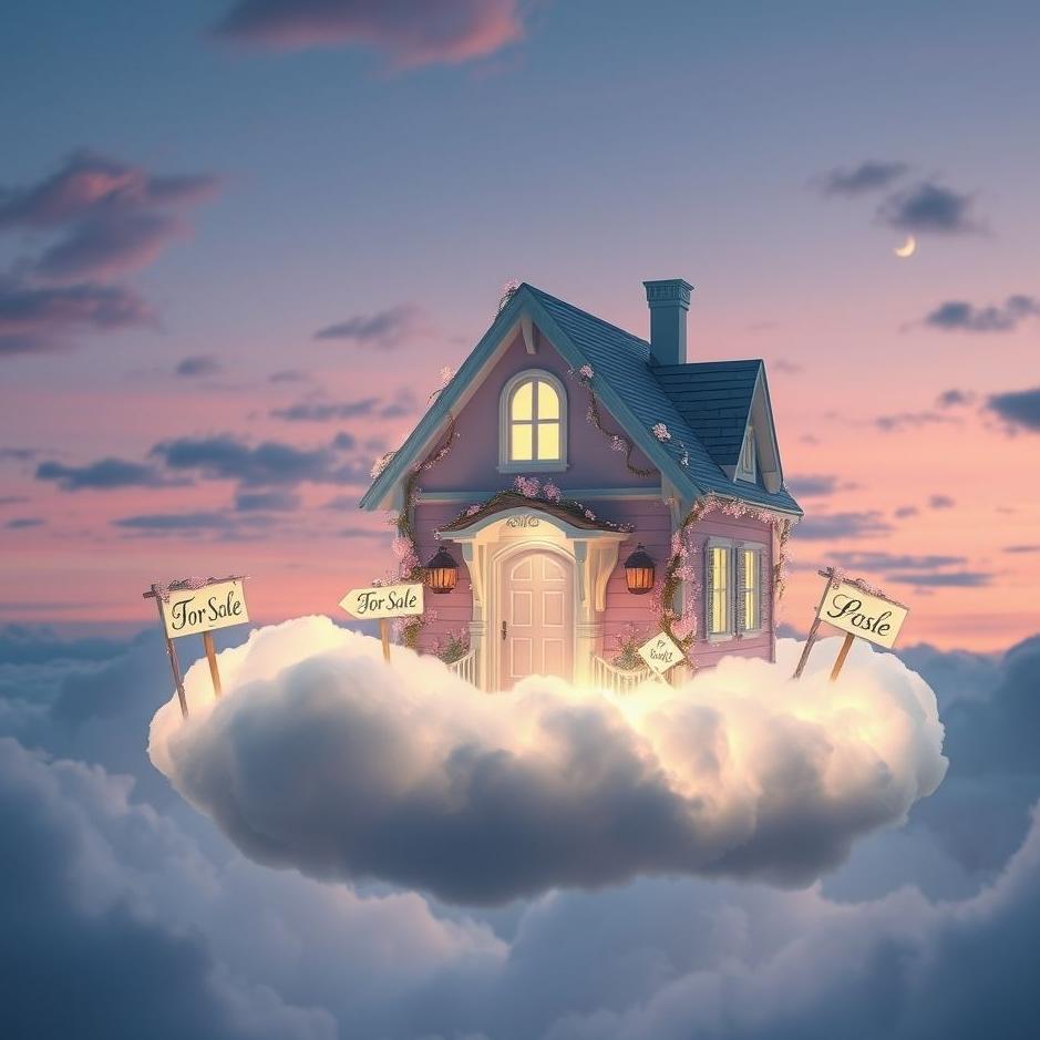 Dream : Putting a house up for sale in a dream