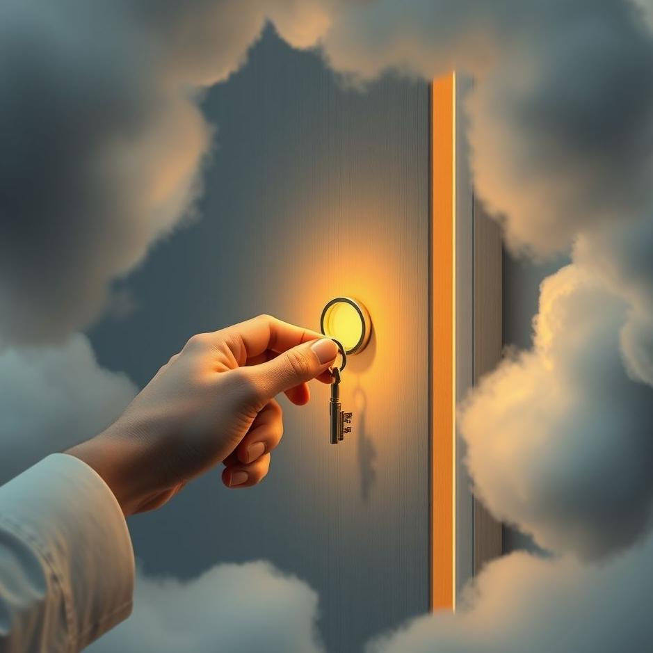 Dream : Putting a key into a door in a dream