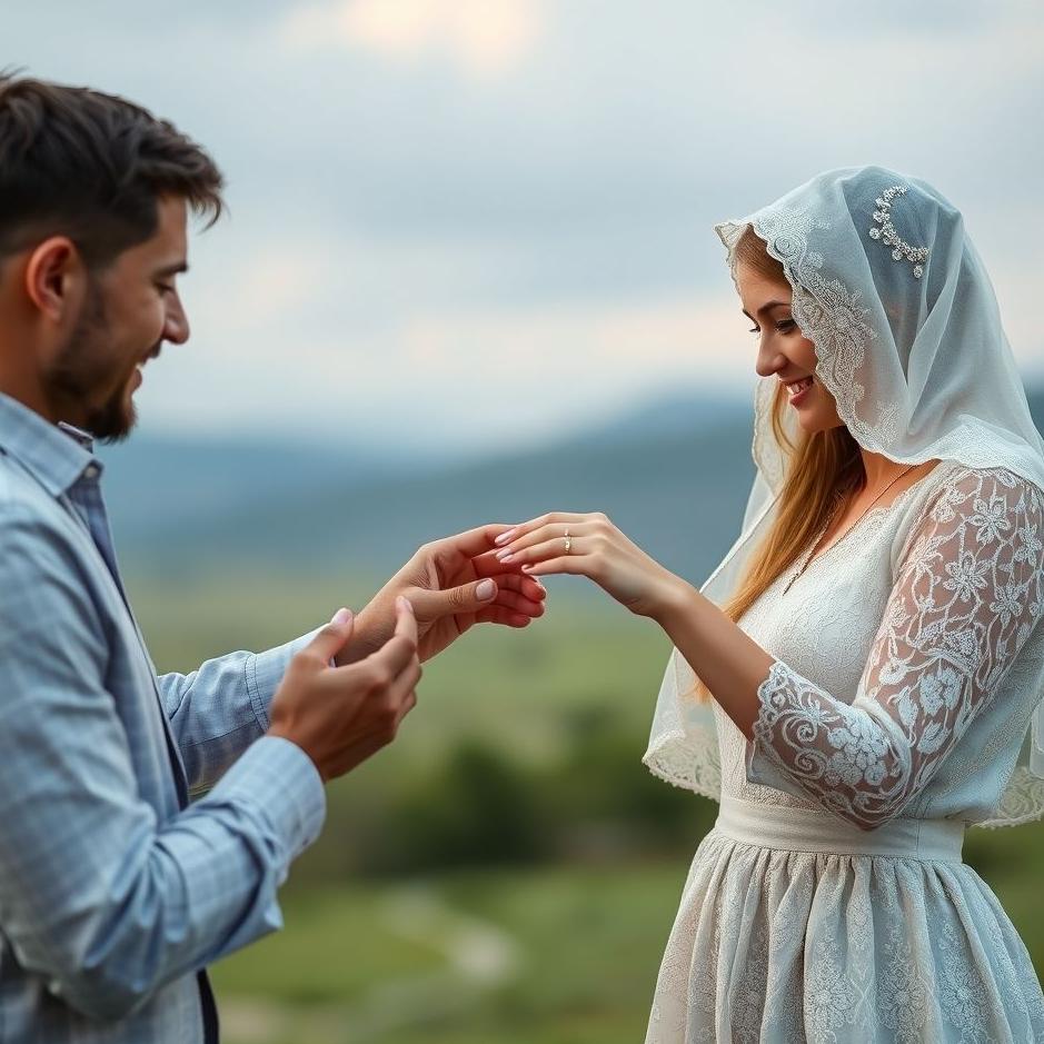 Dream : Putting a ring on a girl in a dream