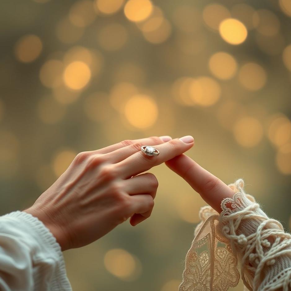 Dream : Putting a ring on the little finger in a dream