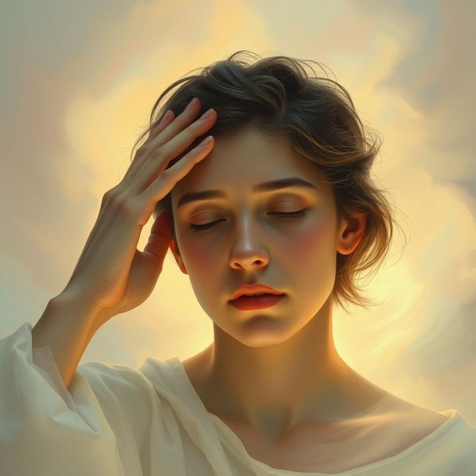 Dream : Putting a slap on your head in a dream