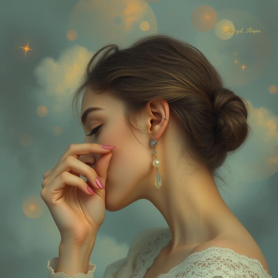 Dream : Putting an earring in a dream