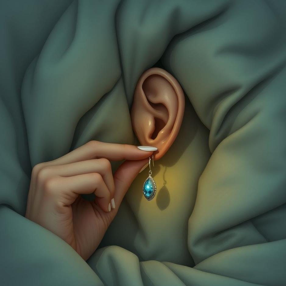 Dream : Putting an earring upside down in a dream
