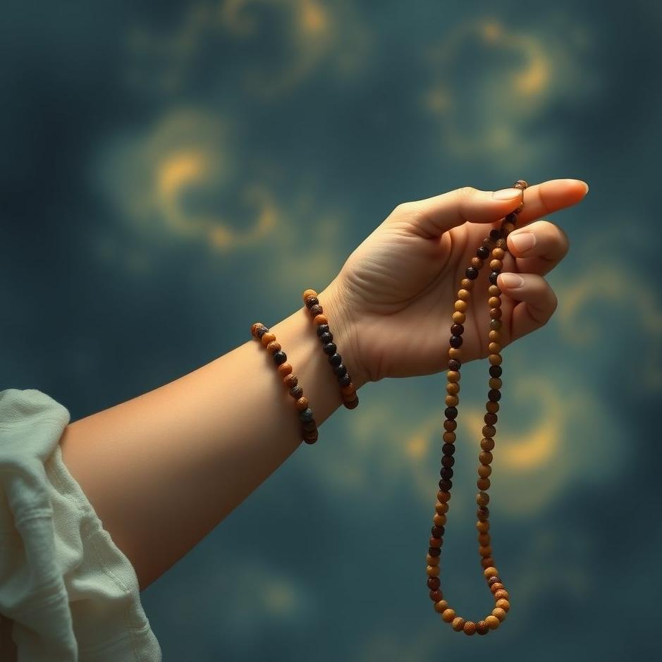 Dream : Putting beads on your arm in a dream