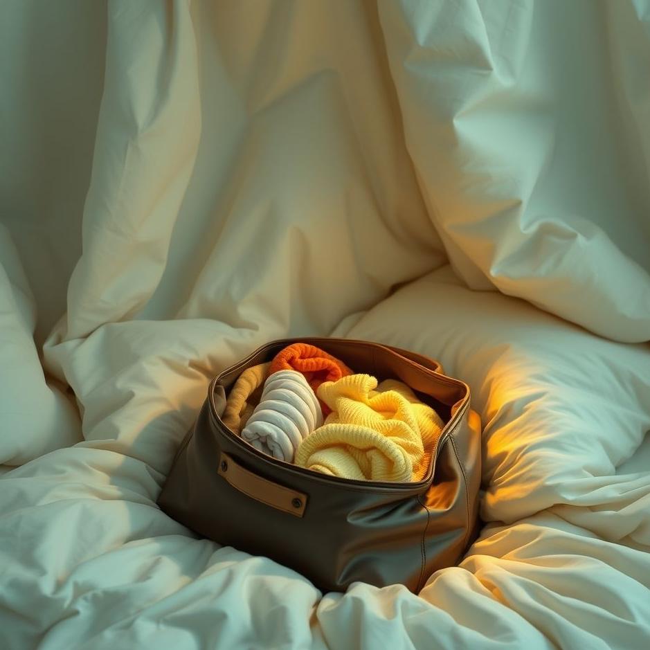 Dream : Putting clothes in a bag in your dream