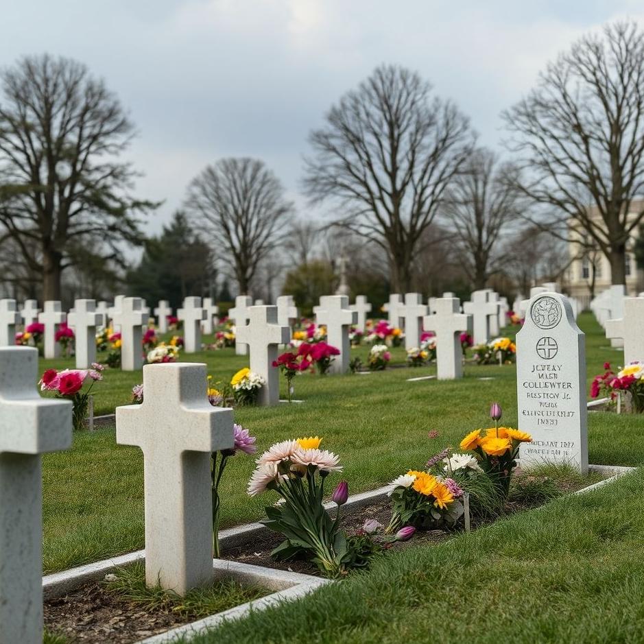 Dream : Putting flowers on graves in a dream