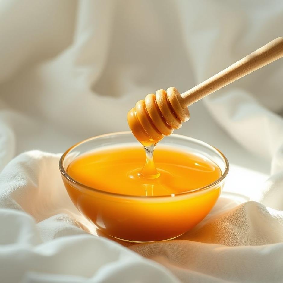 Dream : Putting honey in a bowl in a dream