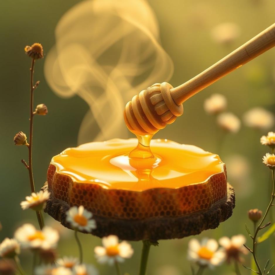 Dream : Putting honey in a dream