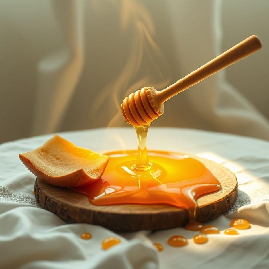 Dream : Putting honey on the table in your dream