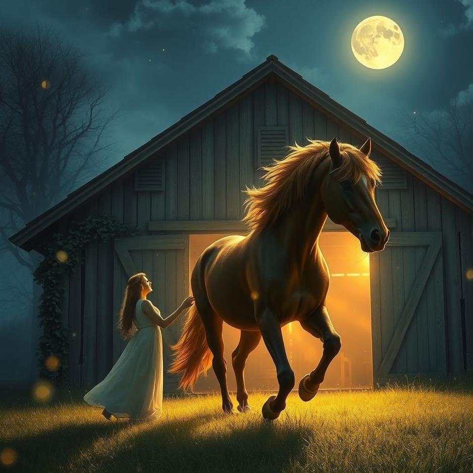 Dream Dictionary : Putting horse into the barn in the dream