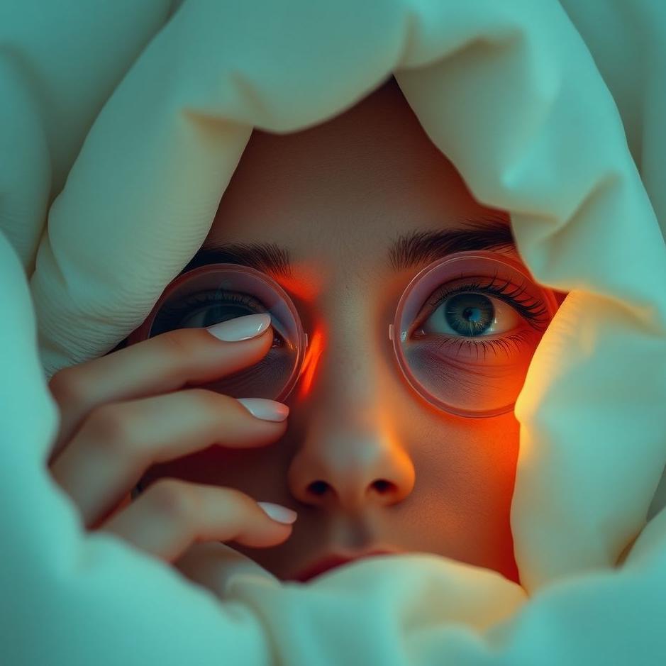 Dream : Putting lenses in the eyes in a dream