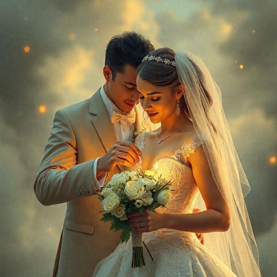 Dream : Putting money on the bride in a dream