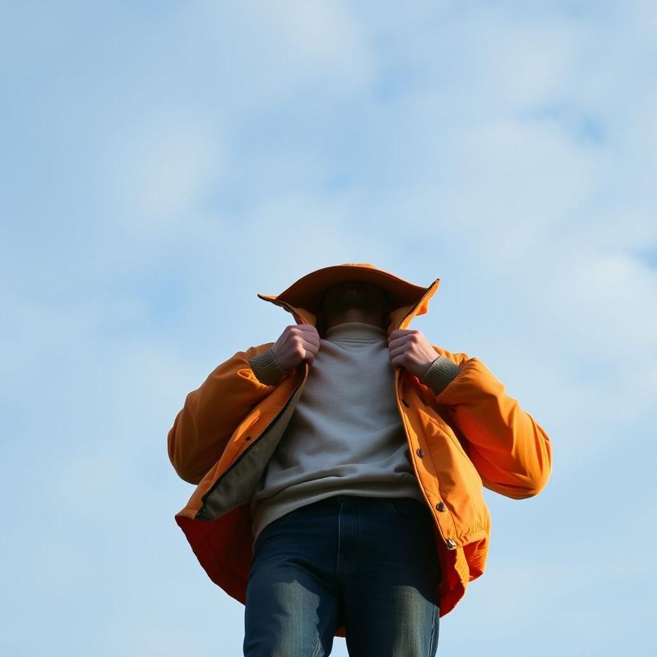 Dream : Putting on a jacket in your dream