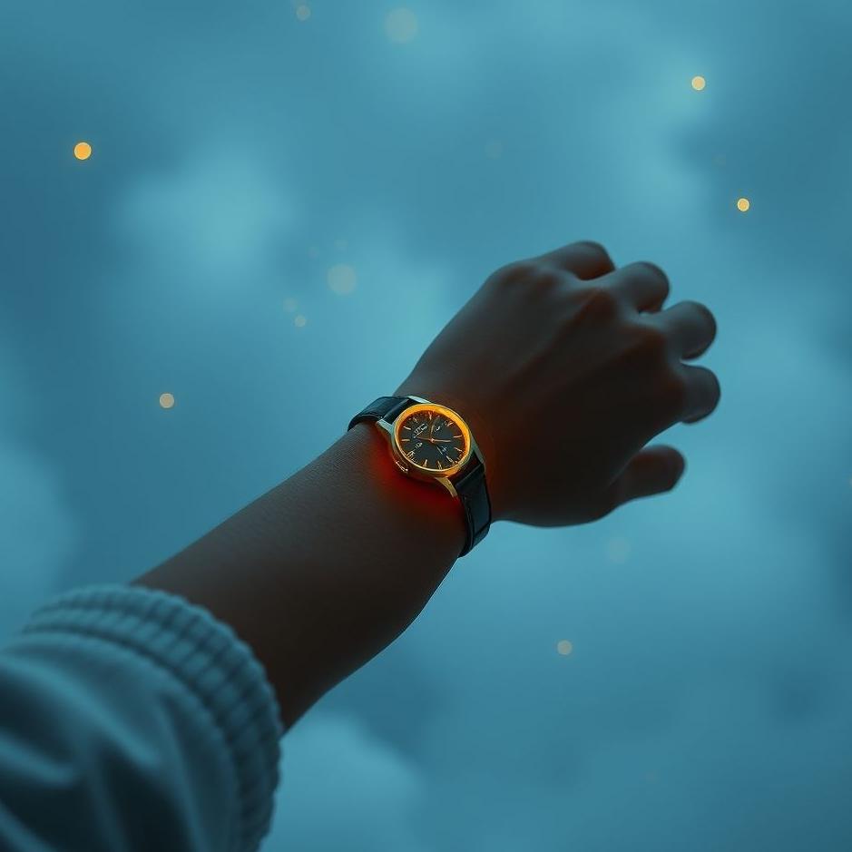 Dream : Putting on and taking off a watch in a dream