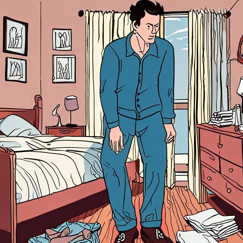 Dream : Putting on and taking off pants in a dream