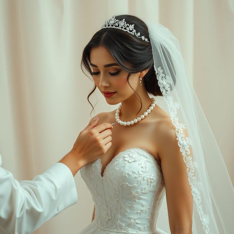 Dream Dictionary : Putting pearls on the bride in a dream