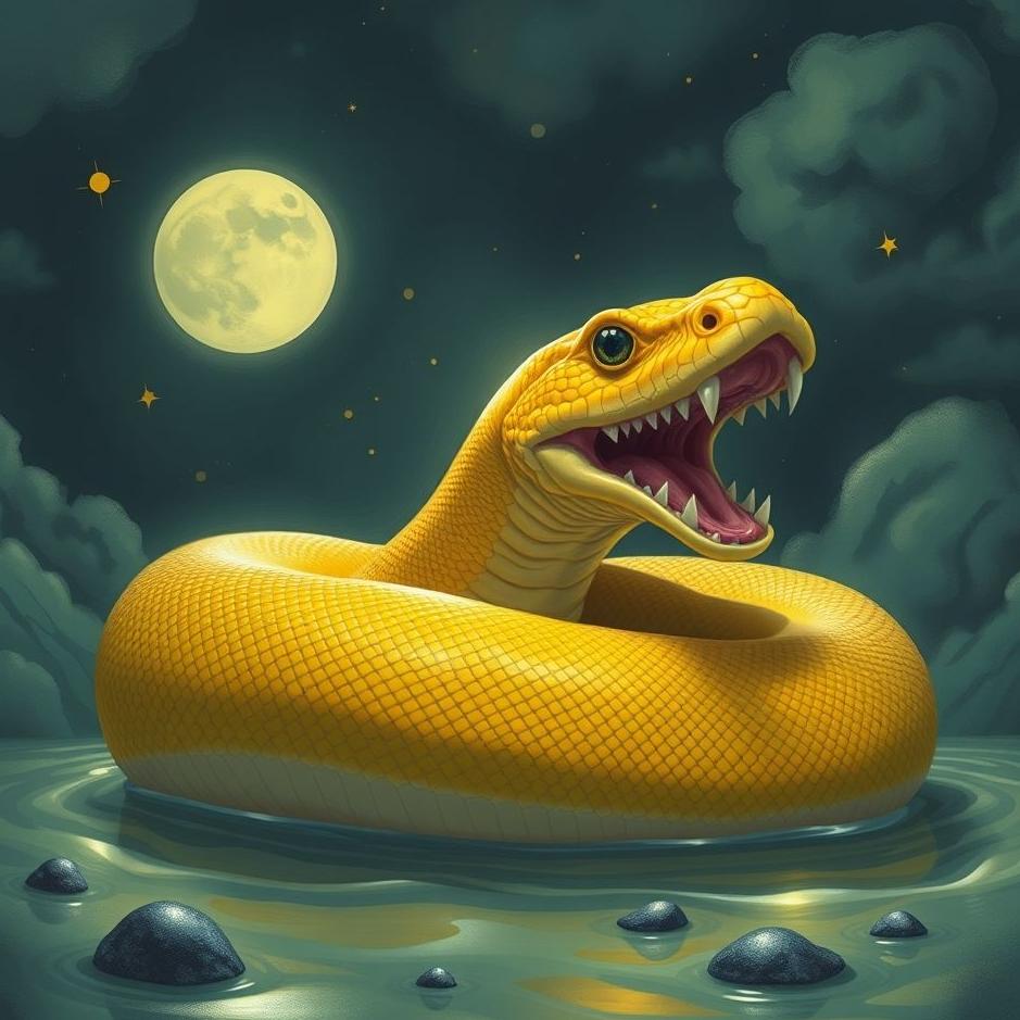 Dream : Python bite in a dream