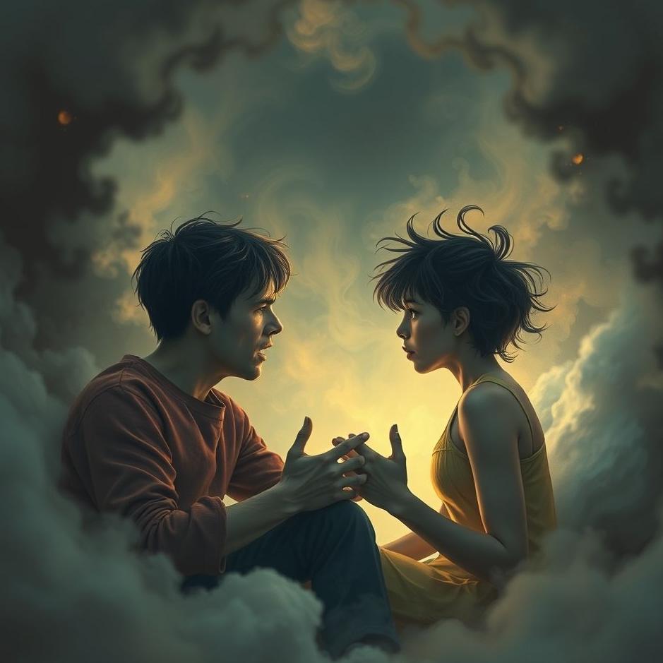 Dream : Quarrelsome friend talking in a dream