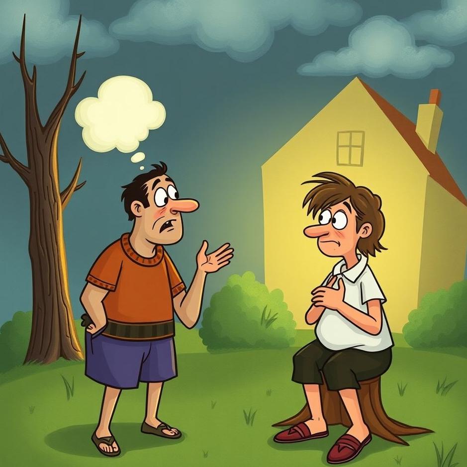 Dream : Quarrelsome neighbor talking in a dream