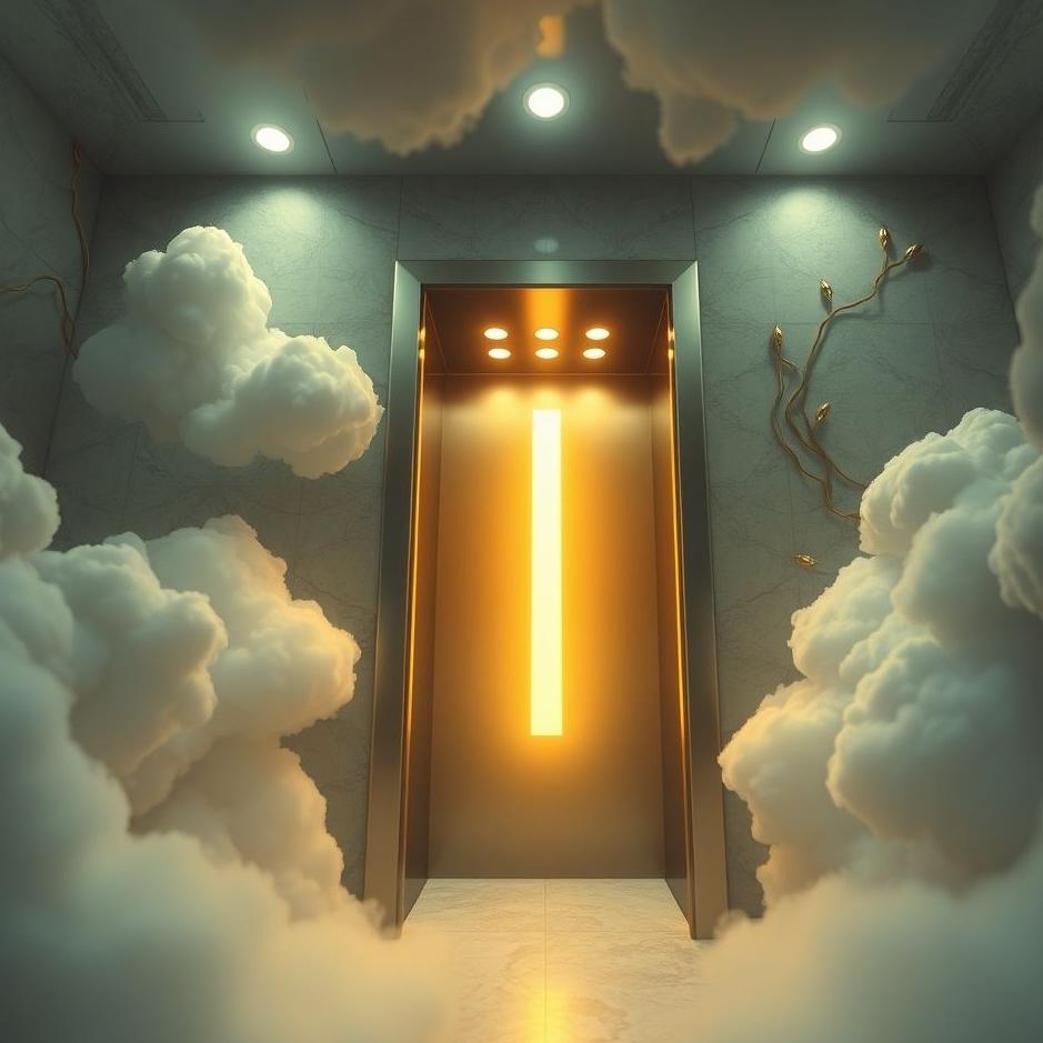 Dream : Quickly stroke the elevator in the dream
