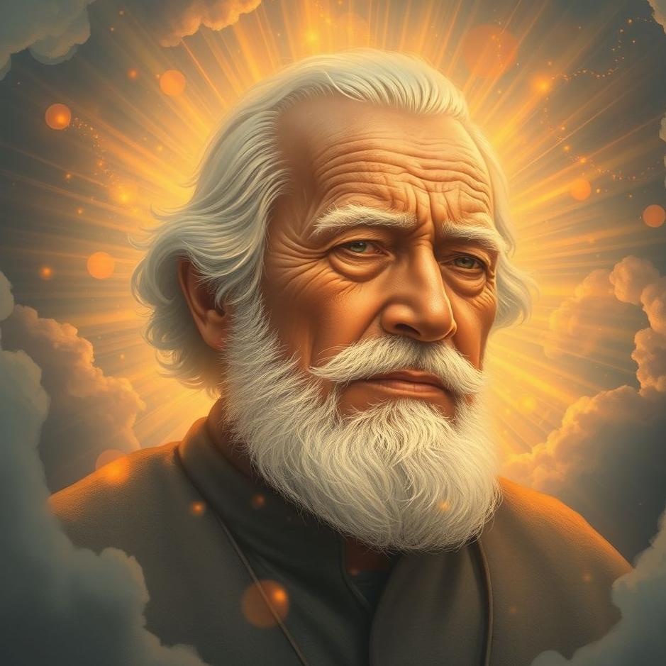 Dream : Radiant grandfather in a dream