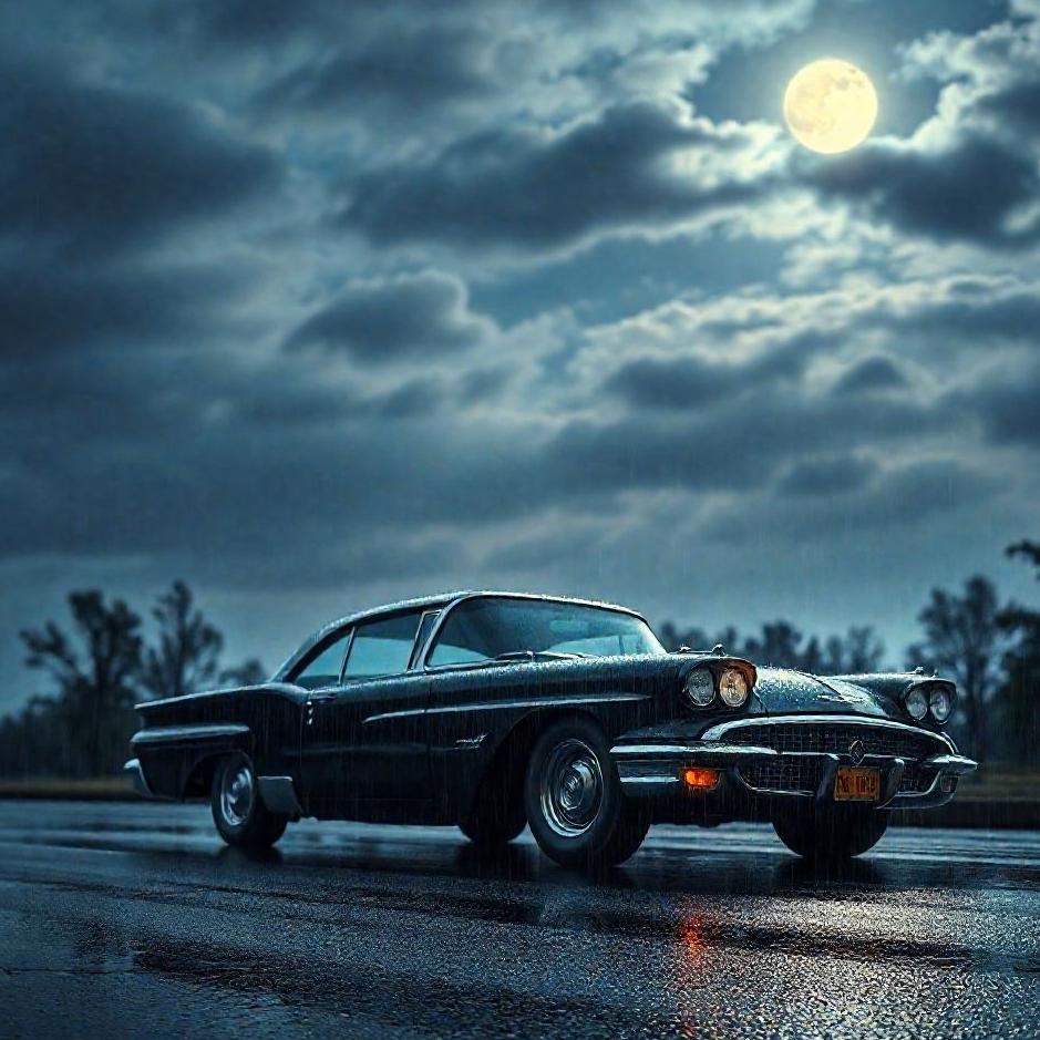 Dream : Rain on the car in the dream