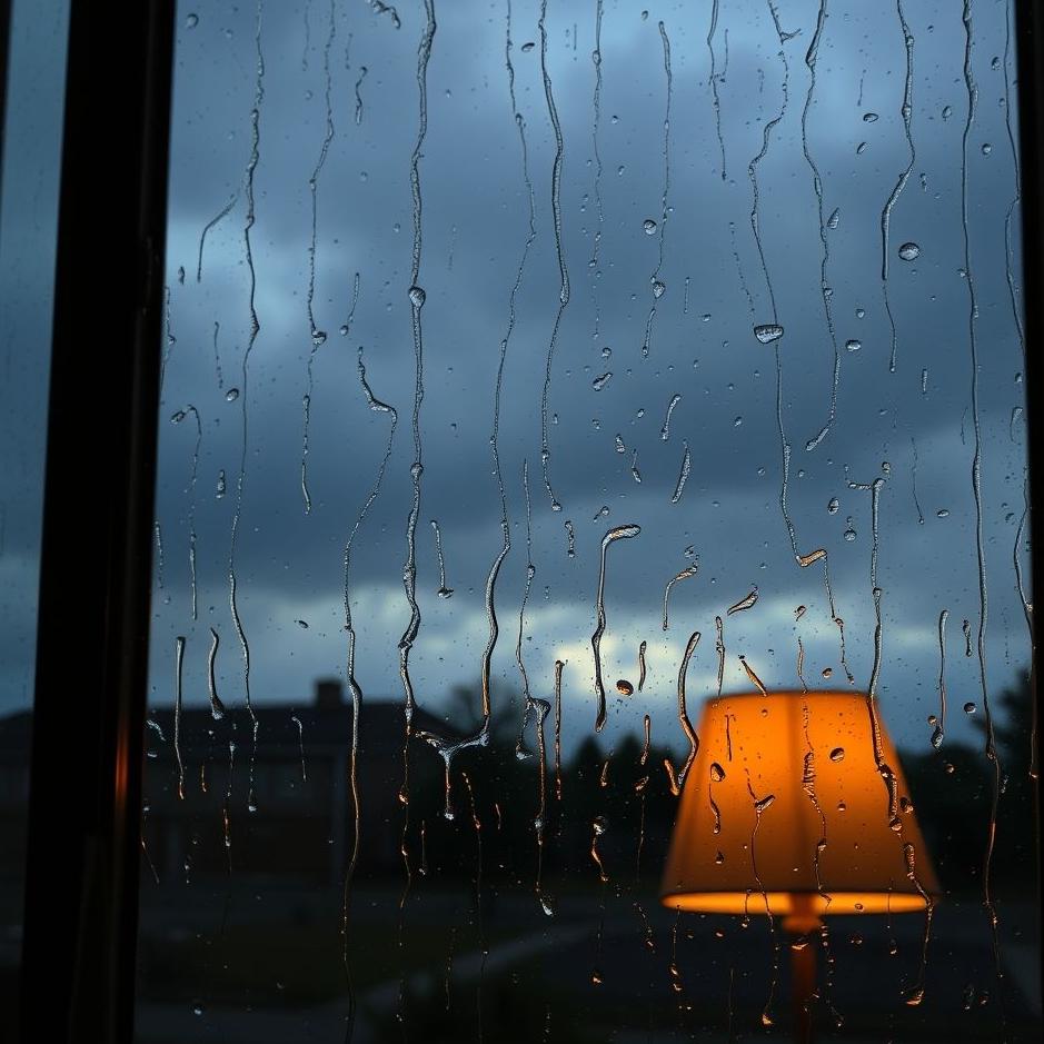 Dream : Rain on the window 