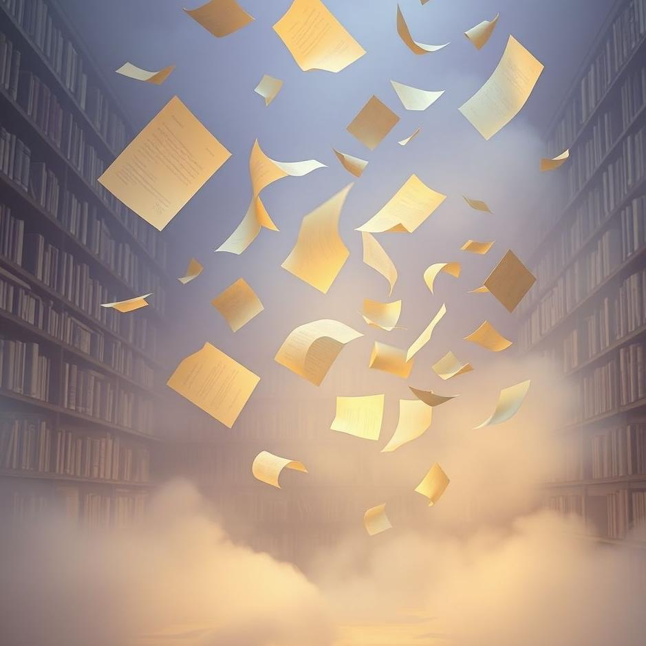 Dream : Raiseing documents in a dream