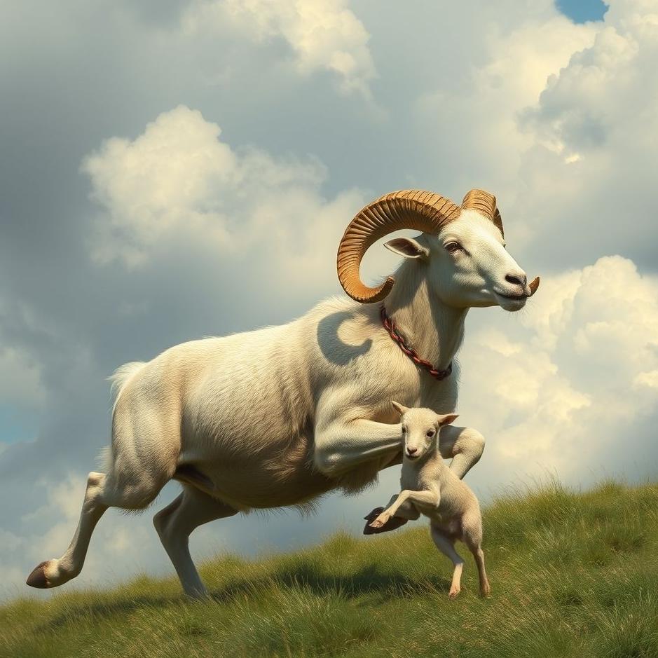 Dream : Ram chasing in a dream