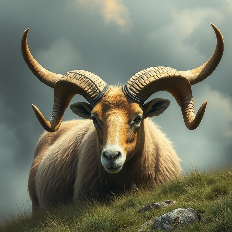 Dream : Ram horns in a dream