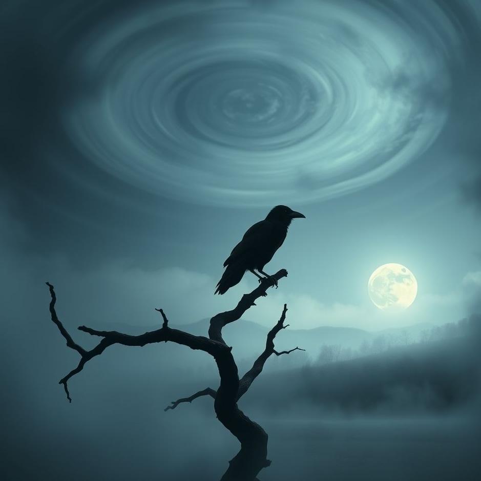 Dream : Raven in a dream