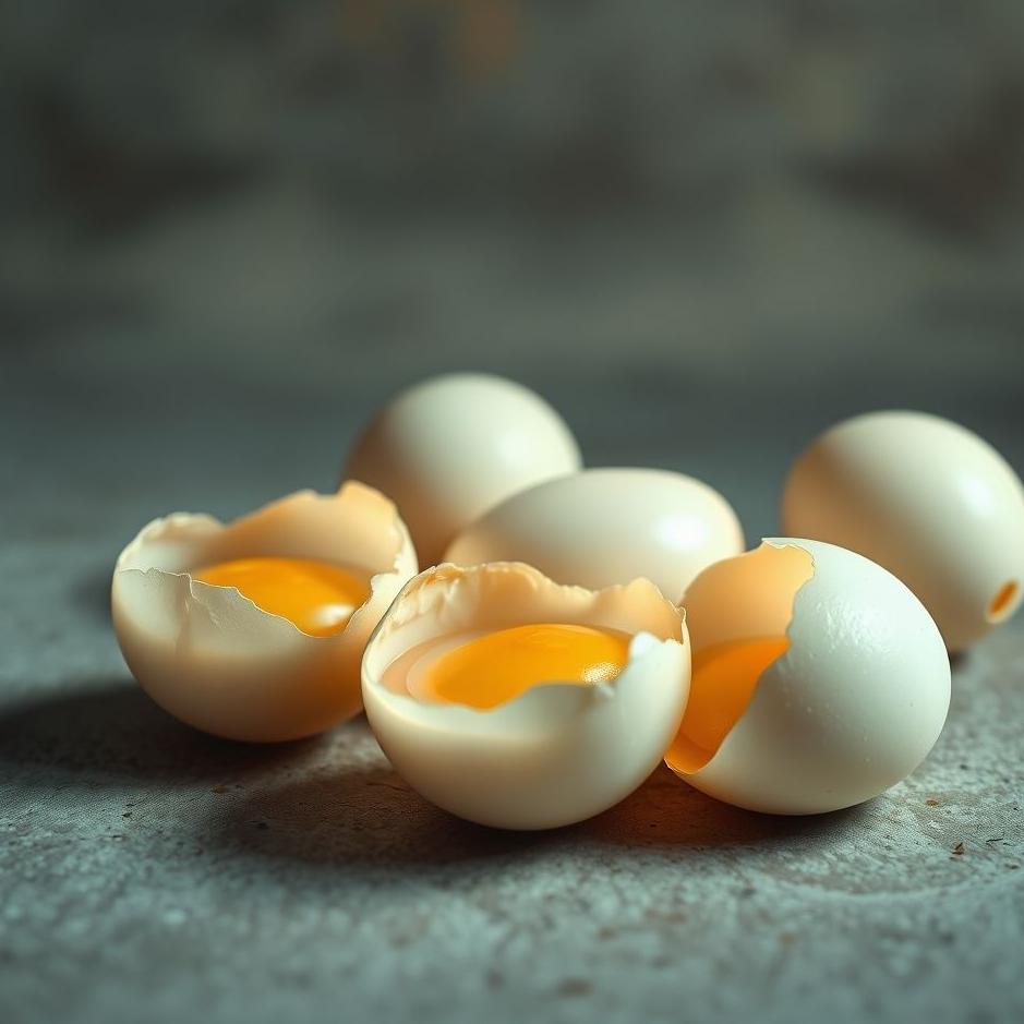 Dream : Raw eggs with shells in your dream