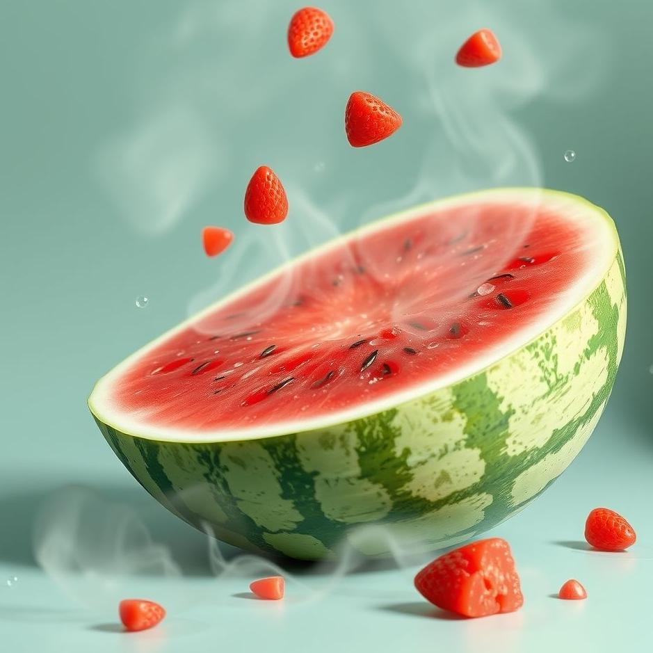Dream : Raw watermelon in a dream