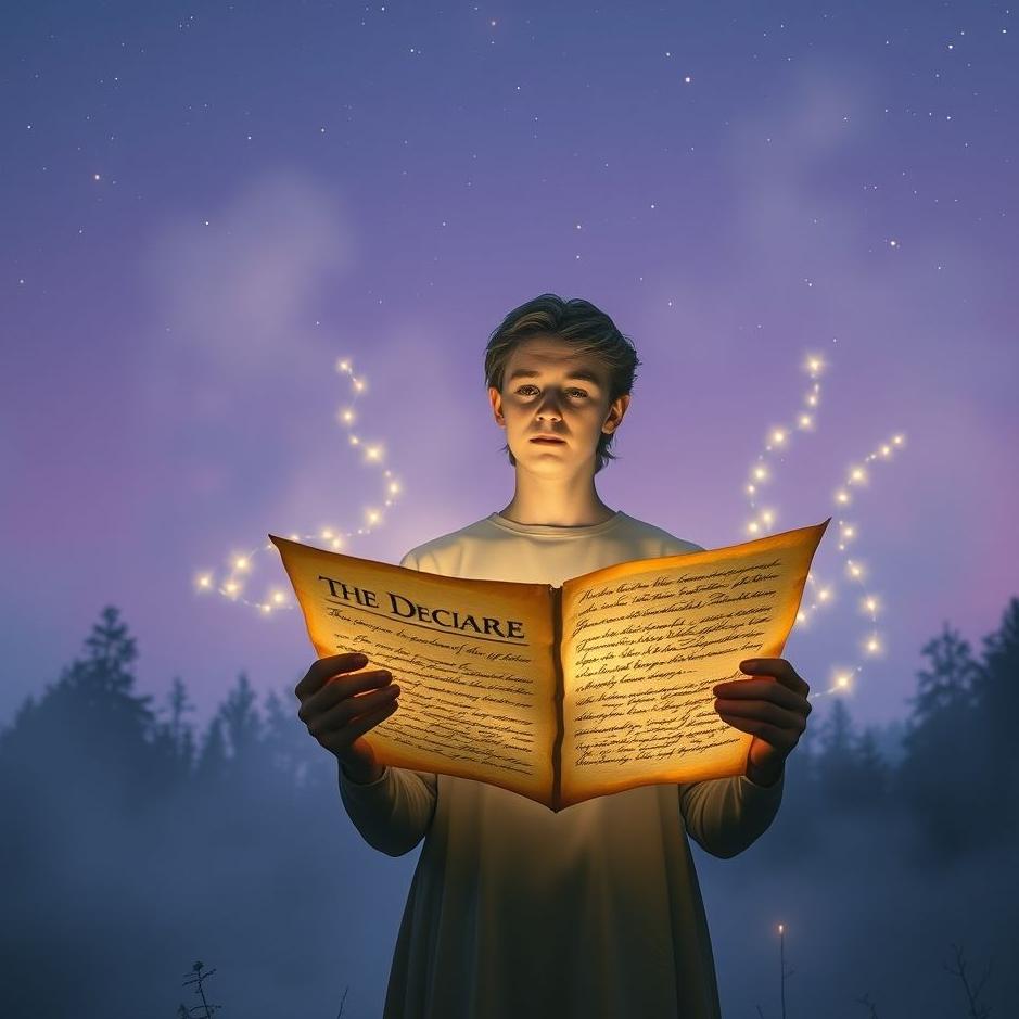 Dream : Reading a decree in a dream