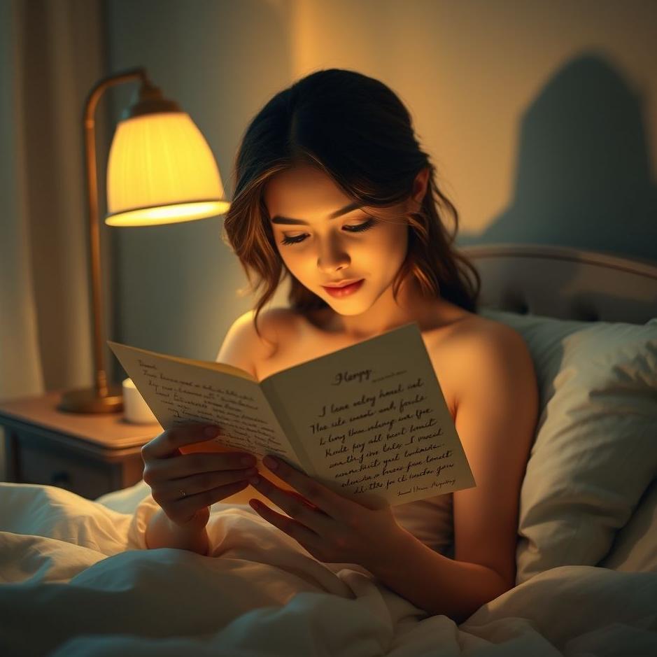 Dream : Reading a letter from your lover in a dream