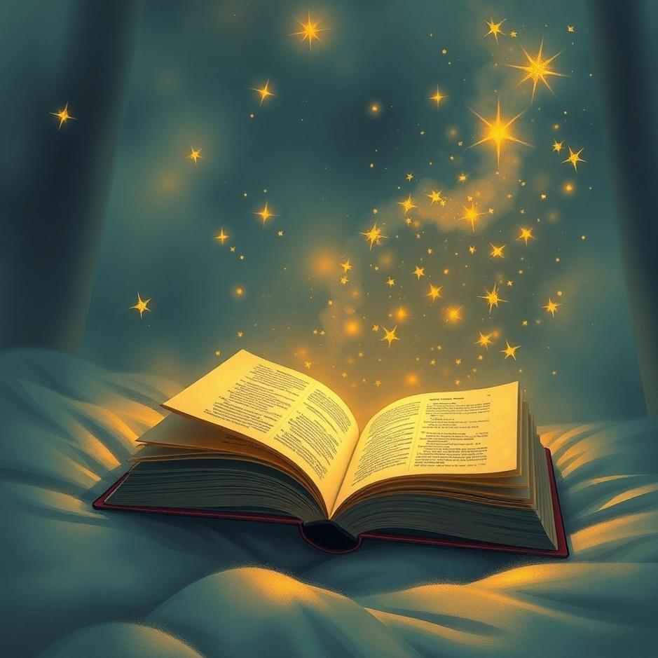 Dream : Reading a novel in a dream