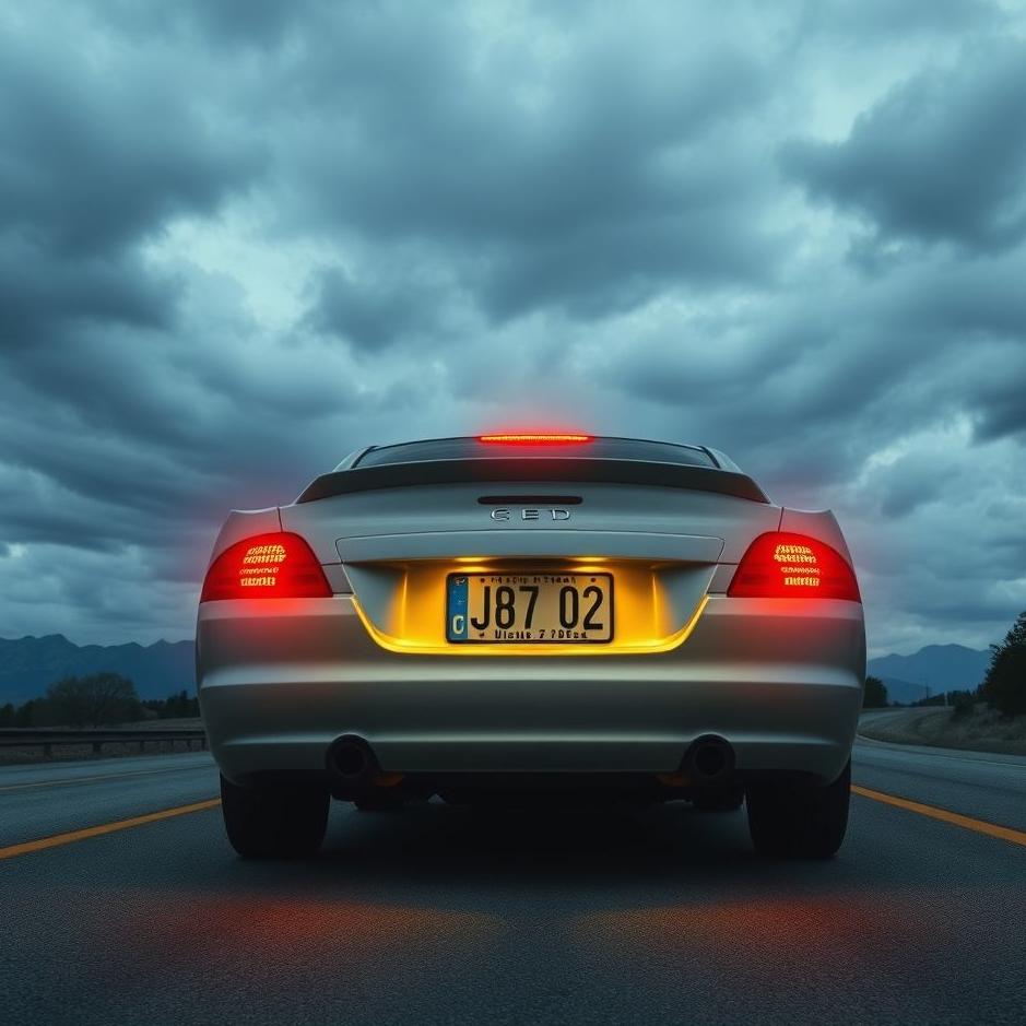 Dream : Reading license plate in a dream