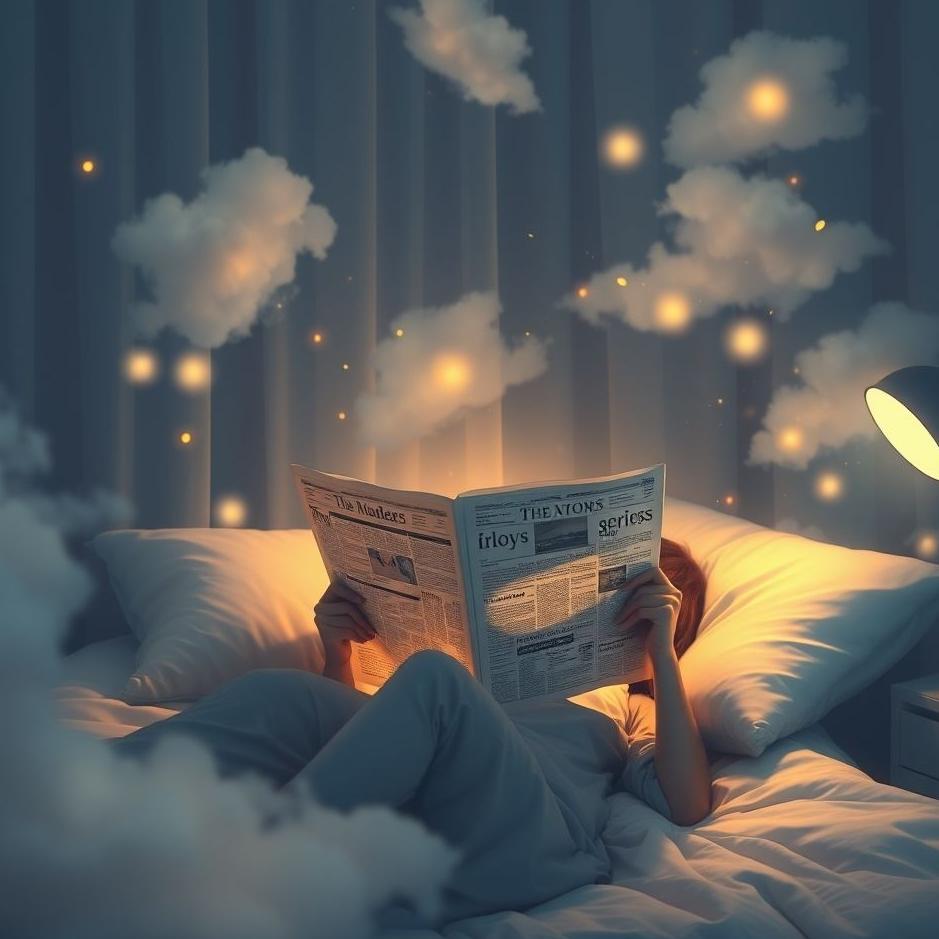 Dream : Reading news in a dream