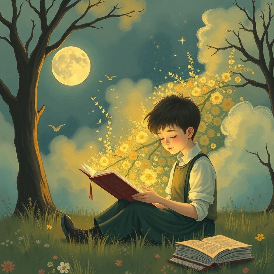Dream : Reading poetry at school in a dream