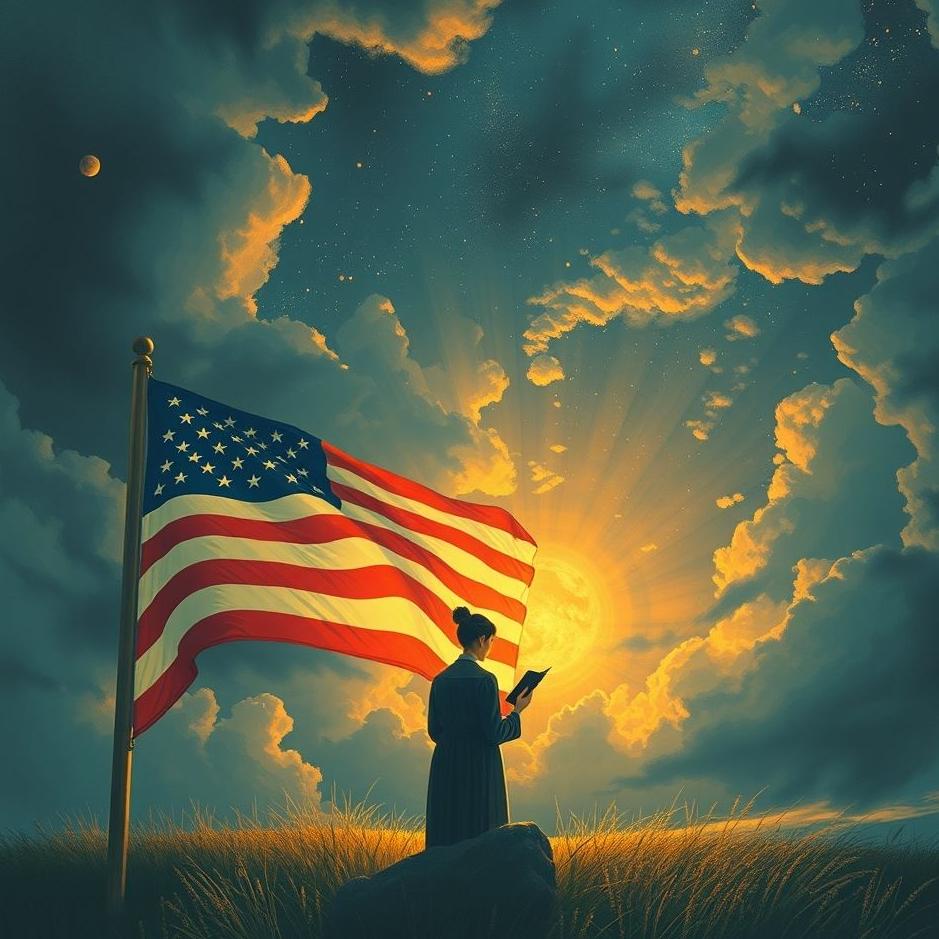 Dream : Reading the national anthem in a dream