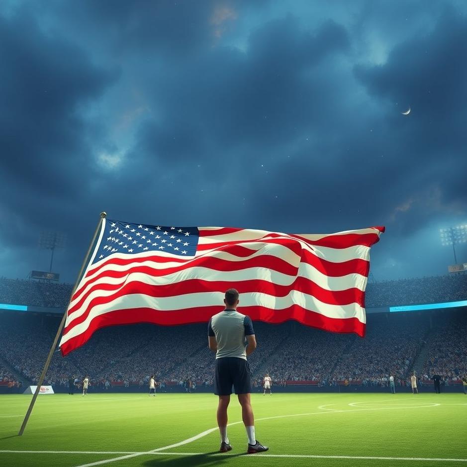 Dream : Reading the national anthem incorrectly in a dream
