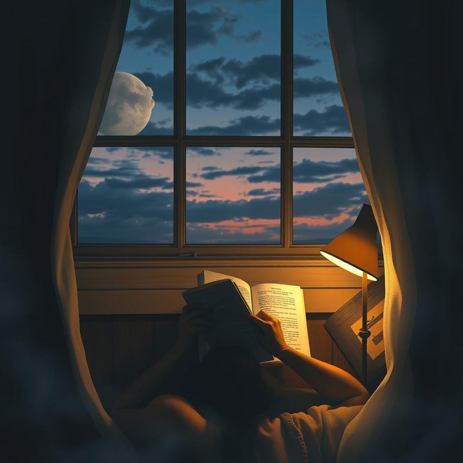 Dream : Reading with me by crying in the dream