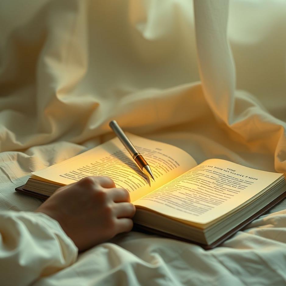 Dream : Reading writing on paper in a dream