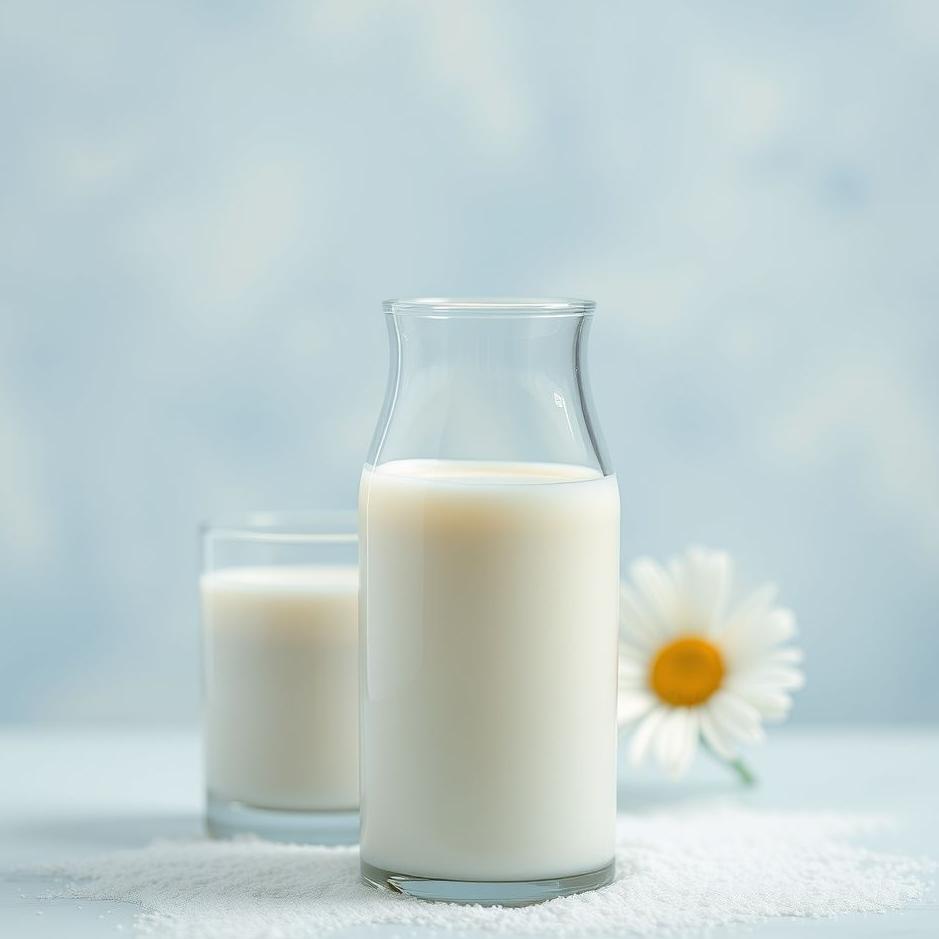 Dream : Ready milk in a dream